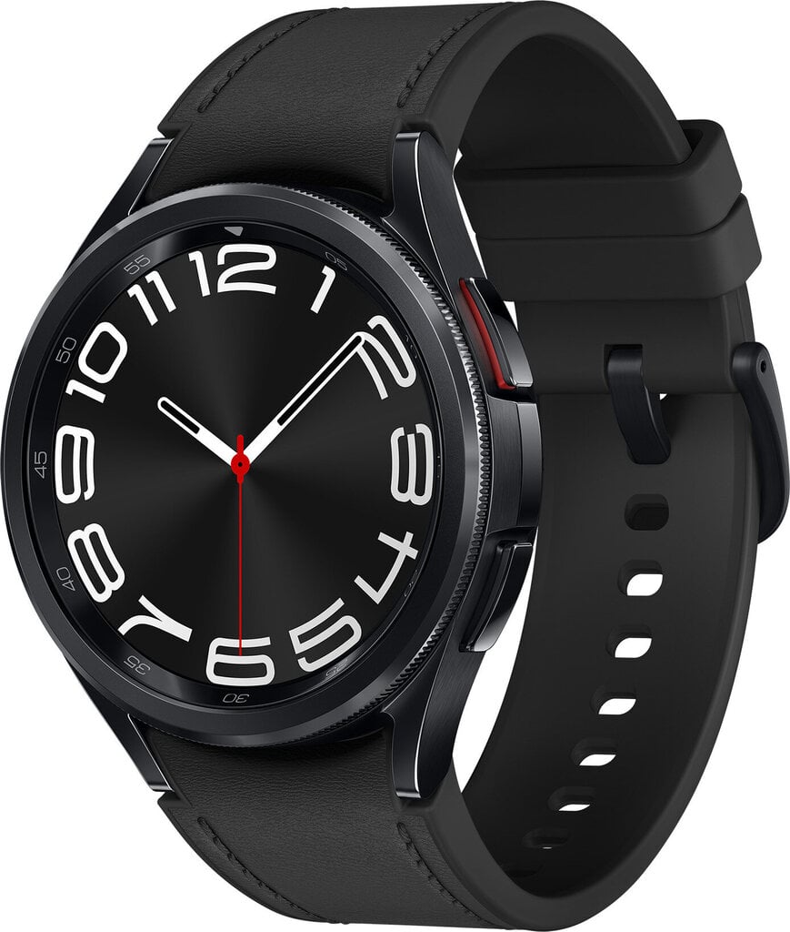 Samsung Galaxy Watch6 Classic 43mm BT Black SM-R950NZKAITV цена и информация | Nutikellad (smartwatch) | kaup24.ee