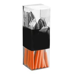 Набор столовых приборов Lummer, оранжевый цена и информация | столовые приборы kinghoff 24шт. стекло kh-1512 | kaup24.ee