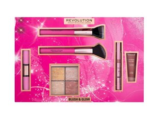 Набор декоративной косметики Makeup Revolution Blush & Glow Gift Set, 9,6 г цена и информация | Бронзеры (бронзаторы), румяна | kaup24.ee