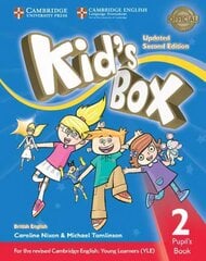 Kid's Box Level 2 Pupil's Book British English Updated edition hind ja info | Võõrkeele õppematerjalid | kaup24.ee