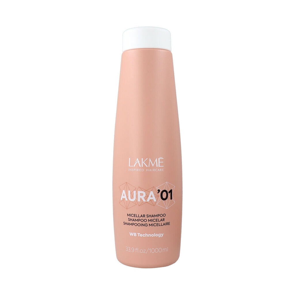 Šampoon Lakmé Aura The First Vegan Fase 01 Micellar (1 L) hind ja info | Šampoonid | kaup24.ee