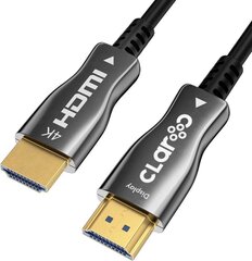 CLAROC КАБЕЛЬ HDMI ВОЛОКОННО-ОПТИЧЕСКИЙ AOC 2.0, 4K, 100M цена и информация | Кабели и провода | kaup24.ee