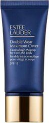 Jumestuskreem Double Wear Maximum Cover Makeup hind ja info | Jumestuskreemid, puudrid | kaup24.ee