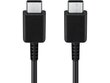 Samsung USB-C andmekaabel 3A EP-DA705BBE, 1m, must hind ja info | Kaablid ja juhtmed | kaup24.ee