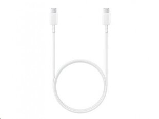 EP-DN975BWE Samsung USB-C|USB-C Data Cable 5A 1m White (Bulk) цена и информация | Кабели и провода | kaup24.ee