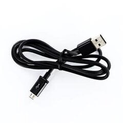 ECB-DU5ABE Samsung microUSB Data Cable 1m Black (Bulk) цена и информация | Кабели и провода | kaup24.ee