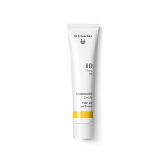 Kaitsev näokreem SPF10, Dr. Hauschka, 40 ml цена и информация | Кремы от загара | kaup24.ee