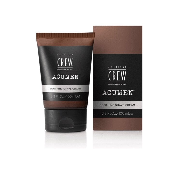 Meeste raseerimiskreem American Crew Acumen Soothing Shave Cream, 100ml hind ja info | Raseerimisvahendid | kaup24.ee