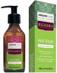 Juukseseerum Arganicare Macadamia, 100 ml hind ja info | Maskid, õlid, seerumid | kaup24.ee