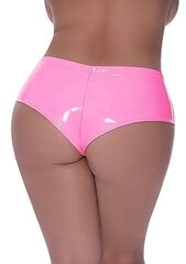 Naiste aluspüksid koos avatud jalgevahega Magic Silk Low Rise Split Crotch Boy Short, roosad, queen size hind ja info | Naiste sekspesu | kaup24.ee