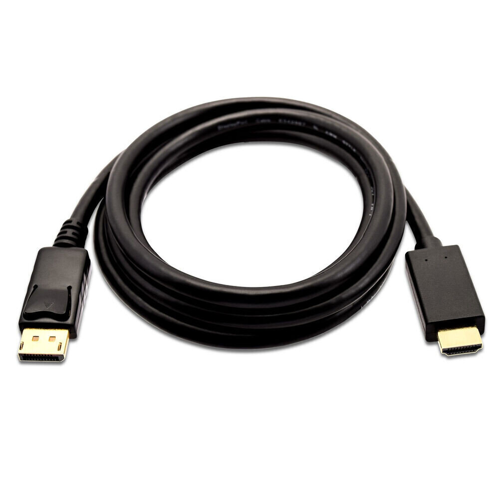 V7 kaabel DisplayPort HDMI V7DP2HD-02M-BLK-1E, 2 m hind ja info | Kaablid ja juhtmed | kaup24.ee