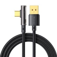Mcdodo CA-3380 USB-USB-C Prism 90 kraadi kaabel, 6A, 1,2 m цена и информация | Кабели и провода | kaup24.ee