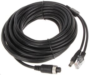 Kaabel ATE-AVIA/RJ45-10m M12 6-kontaktiline RJ45 Autone цена и информация | Кабели и провода | kaup24.ee