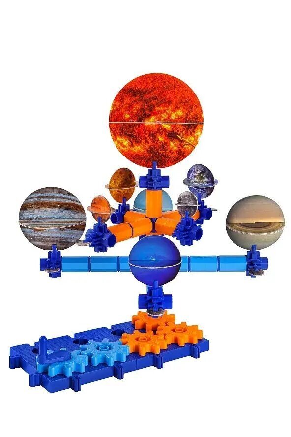 Loominguline ehituskomplekt Korbo Space, 131-osaline hind ja info | Klotsid ja konstruktorid | kaup24.ee