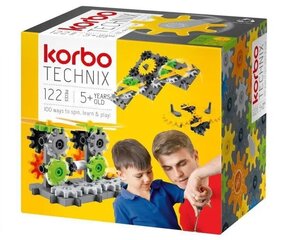 Блоки Korbo Technix 122 цена и информация | Конструкторы и кубики | kaup24.ee