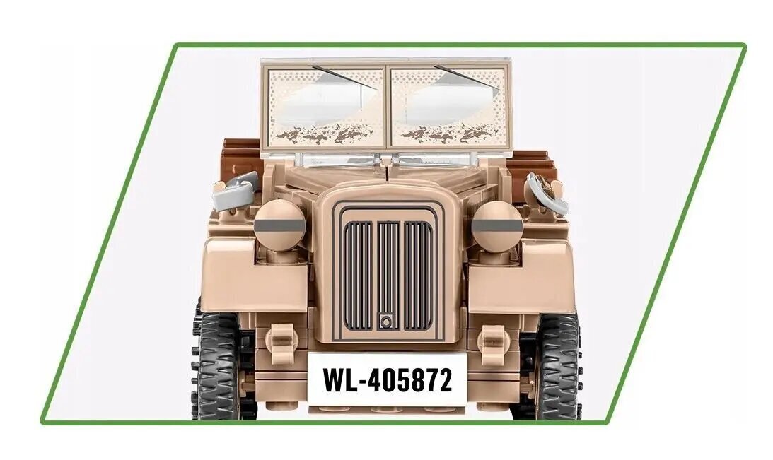 Konstruktor Cobi Sd.Kfz 10 Demag D7, 283-osaline hind ja info | Klotsid ja konstruktorid | kaup24.ee