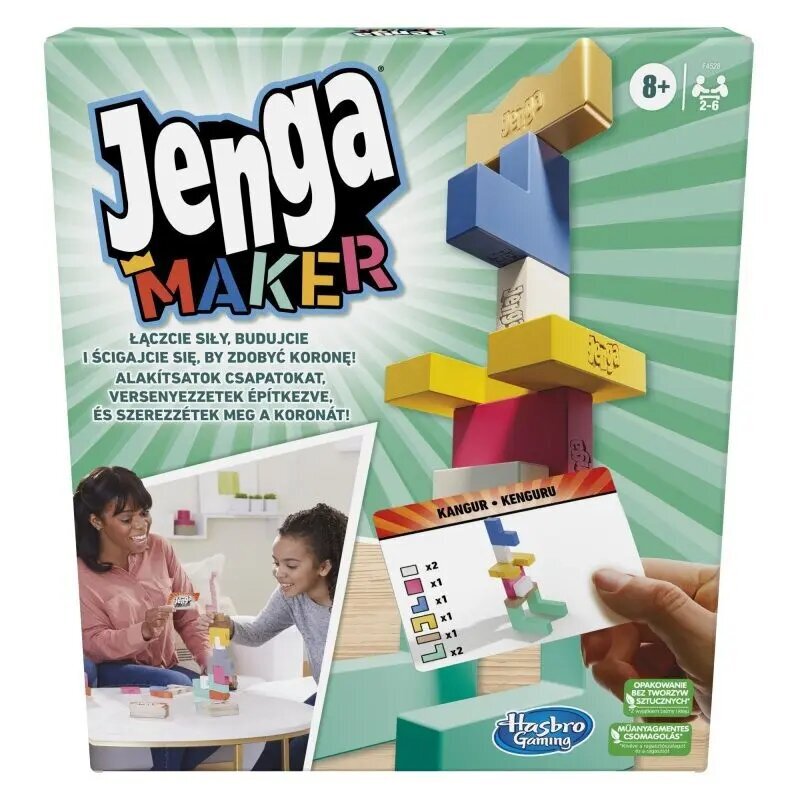 Mäng Jenga Maker цена и информация | Lauamängud ja mõistatused | kaup24.ee