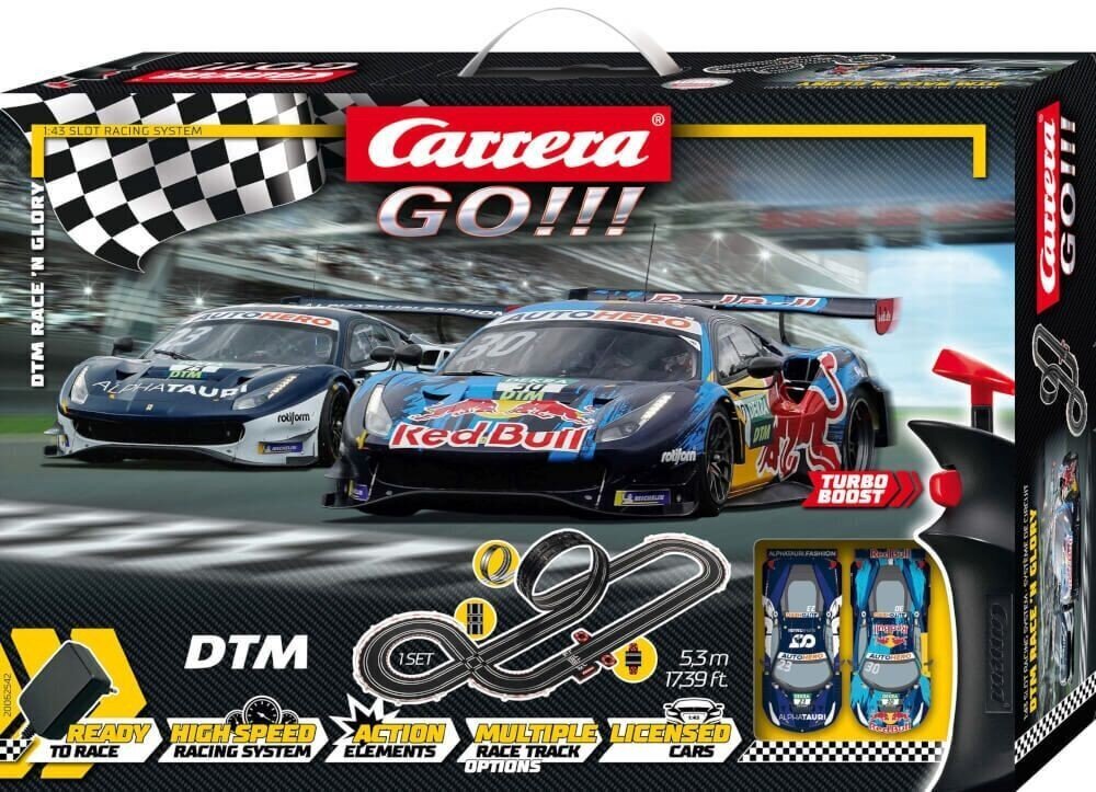 Võistlusrada Carrera Go DTM цена и информация | Poiste mänguasjad | kaup24.ee