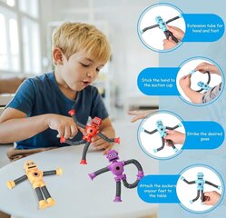 LED valgustusega Robot Fidget Tube mänguasi, 1 tk hind ja info | Arendavad mänguasjad | kaup24.ee