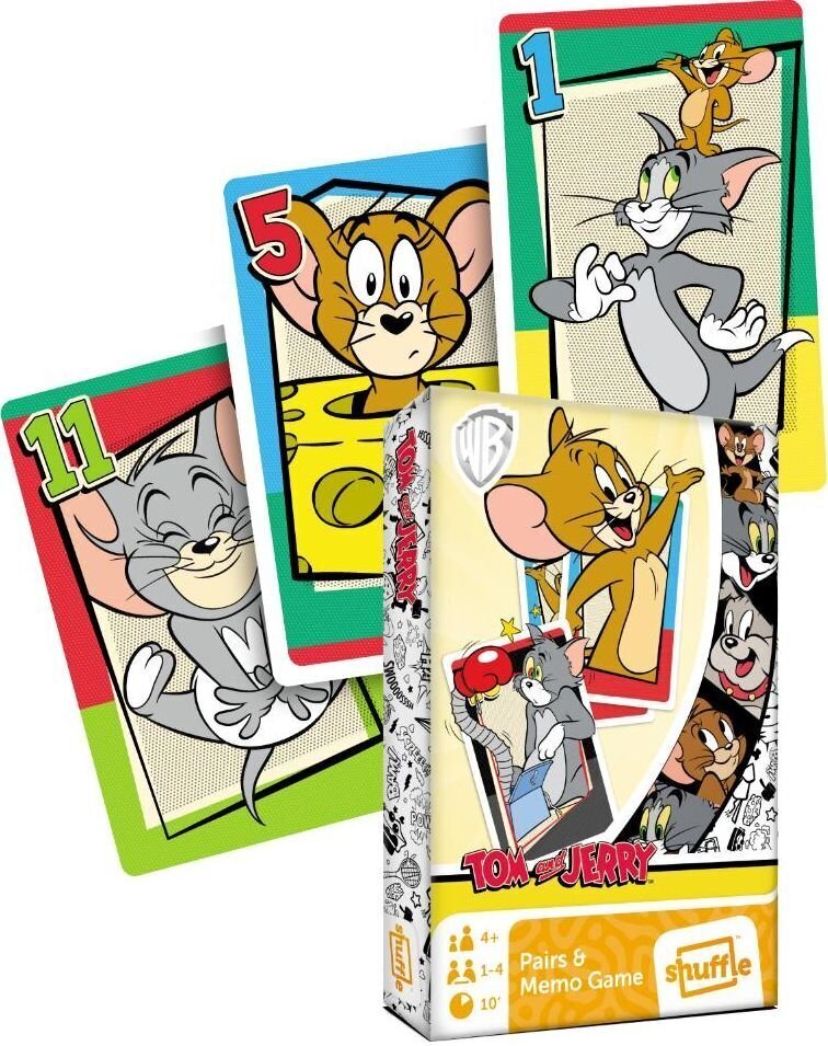 Lauamängukomplekt Cartamundi Tom&Jerry hind ja info | Lauamängud ja mõistatused | kaup24.ee