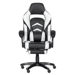 Игровое кресло Wood Garden Carmen 6198, черный/белый цвет цена и информация | Офисные кресла | kaup24.ee