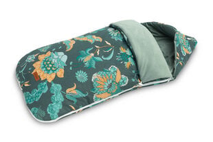 Спальный мешок для коляски Sensillo Velvet Paradise, зеленый цвет цена и информация | Аксессуары для колясок | kaup24.ee