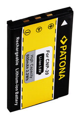 Аккумулятор Patona NP-20 для фотоаппарата Casio. цена и информация | Аккумуляторы, батарейки | kaup24.ee