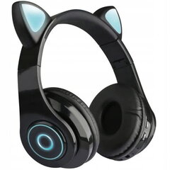 Laste Bluetooth kõrvaklapid B39, must hind ja info | Kõrvaklapid | kaup24.ee