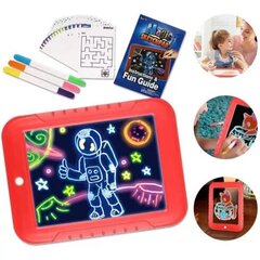 Доска для рисования с подсветкой Magic Pad 3DX9 цена и информация | Развивающие игрушки | kaup24.ee