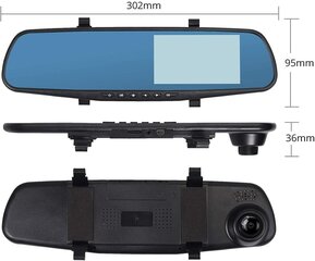Авто камера 2в1 SJ54 цена и информация | Видеорегистраторы | kaup24.ee