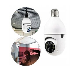 Juhtmeta IP kaamera-lamp E27 360° WiFi hind ja info | Valvekaamerad | kaup24.ee