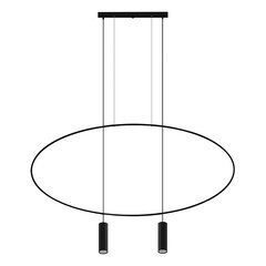 Pendant lamp HOLAR 2 black THORO TH.017CZ цена и информация | Люстры | kaup24.ee