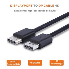 LG DisplayPort cable 1.8m, 4K цена и информация | Кабели и провода | kaup24.ee