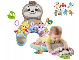 Вибрирующая подушка Fisher-Price Musical Sloth. цена и информация | Игрушки для малышей | kaup24.ee