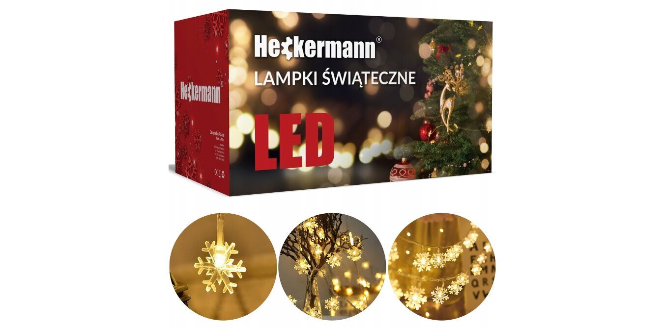 Jõulutuled Heckermann, 6 m hind ja info | Jõulutuled | kaup24.ee