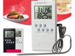 Köögitermomeeter kella ja alarmiga hind ja info | Köögitarbed | kaup24.ee