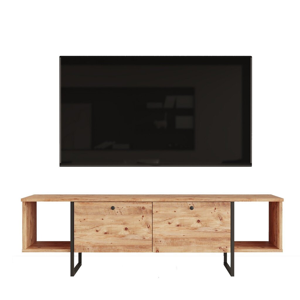 TV alus Asir, 160x47,6x40cm, helepruun цена и информация | TV alused | kaup24.ee