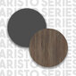 Riiul Asir, 72x163,3x25cm, pruun/must hind ja info | Riiulid | kaup24.ee