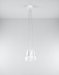 Подвесной светильник Sollux Lighting Diego цена и информация | Потолочный светильник, 38 x 38 x 24 см | kaup24.ee