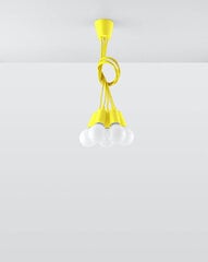 Подвесной светильник Sollux Lighting Diego цена и информация | Потолочный светильник, 38 x 38 x 24 см | kaup24.ee