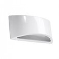 Varnished wall lamp VIXEN white gloss CAFÉ AU LAIT SL.1048