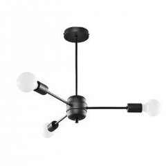 Chandelier LANGO 6 black CRIMSON SL.1023 цена и информация | Потолочный светильник, 38 x 38 x 24 см | kaup24.ee