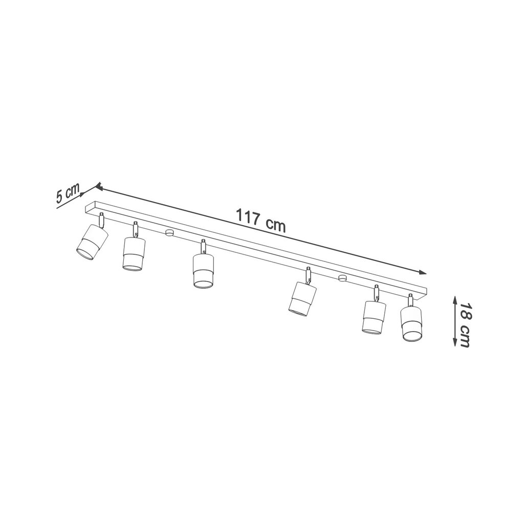 Laelamp Nero 6 hind ja info | Laelambid | kaup24.ee