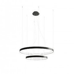 Chandelier RIO 2 55/78 black 3000K THORO TH.137 цена и информация | Люстры | kaup24.ee