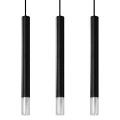 Pendant lamp WEZYR 2 black OCEAN GREEN SL.0961 цена и информация | Люстры | kaup24.ee