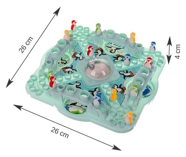 Lõbus mäng Reis ümber maailma pingviinide versioonis цена и информация | Lauamängud ja mõistatused | kaup24.ee