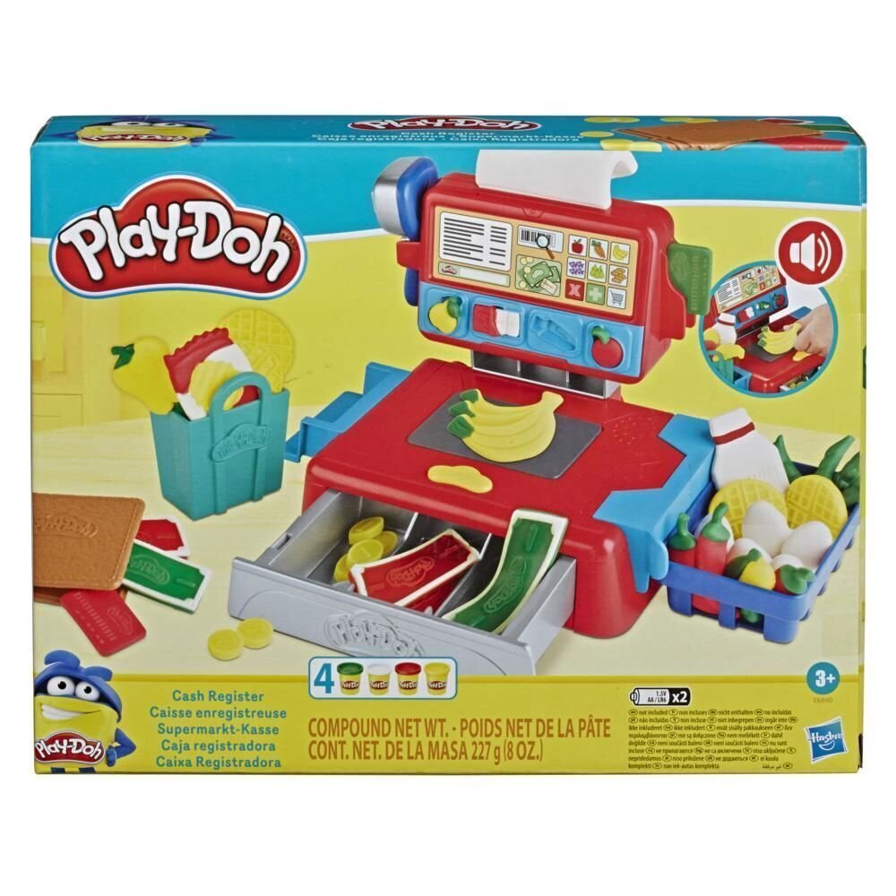 Play-Doh kassaaparaadi komplekt E6890 hind ja info | Arendavad mänguasjad | kaup24.ee