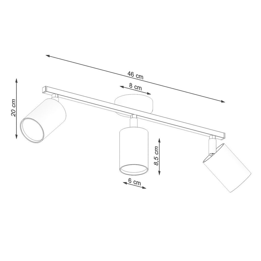 Sollux laelamp Lemmi hind ja info | Laelambid | kaup24.ee