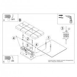 Sollux laelamp Lappo hind ja info | Laelambid | kaup24.ee