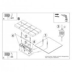 Sollux laelamp Lappo hind ja info | Laelambid | kaup24.ee